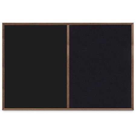 United Visual Products Slim Style Indoor Enclosed Corkboard, 24", UV502SCH-WHITE-APRICOT UV502SCH-WHITE-APRICOT